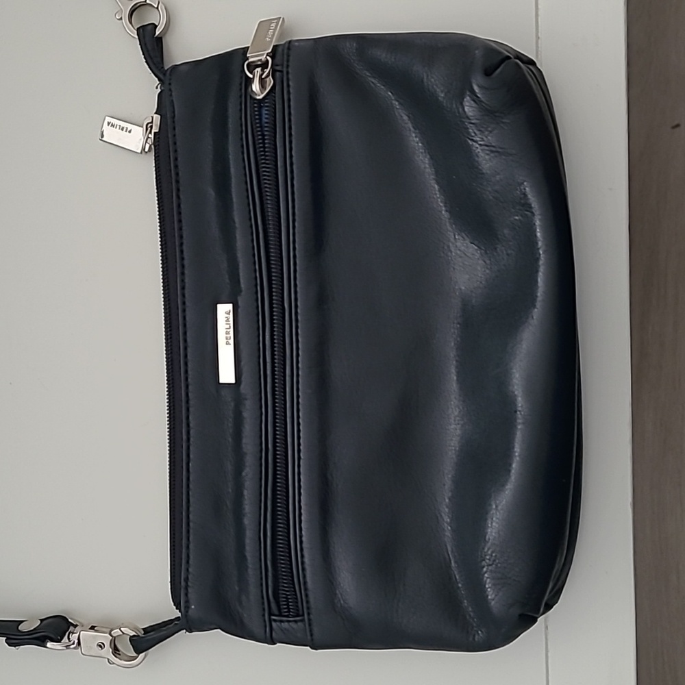 Perlina Leather Mini Bag Convertible Crossbody - Picture 4 of 11